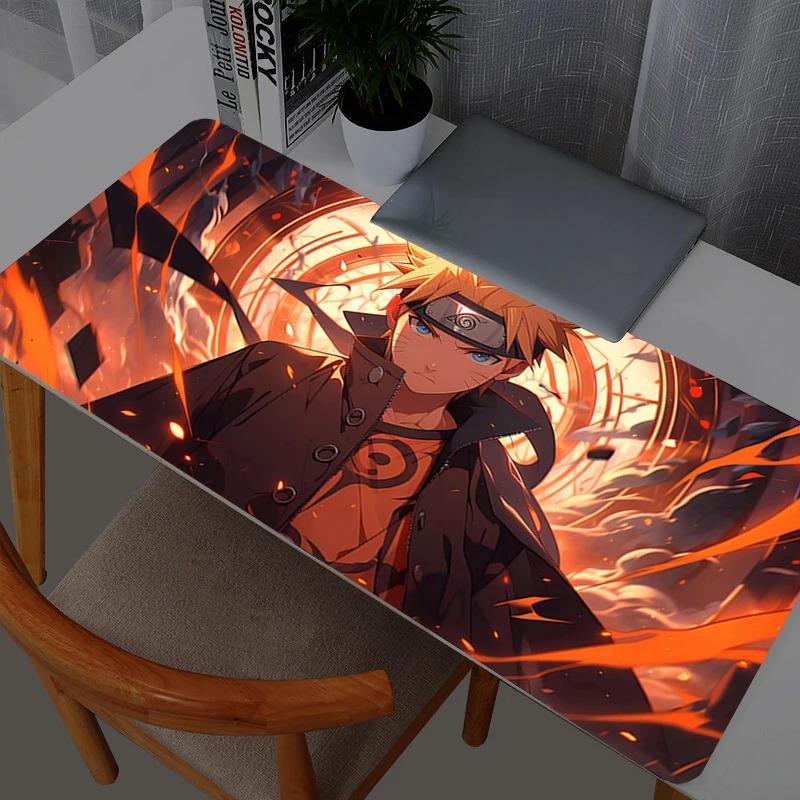 Mouse Pad Naruto Uzumaki Anime Gaming Accessories Varmilo Keyboard Desk Mat Gabinete Gamer Carpet Mousepad Pc Mouse Mats