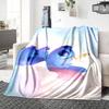 1Pc Lilo Stitch Adventure Blanket Soft Throw Blanket For Home Bedroom Bed Sofa Travel Office Solid Christmas Blanket