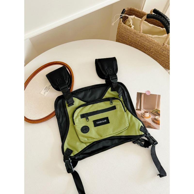 Tide cool dark wind tooling tactical socks puppet app backpack personalized boys street shooting tide sports satchel breast bag