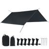 Waterproof Tarp Tent Shade Outdoor Camping Hammock Rain Fly UV Garden Awning Canopy Sunshade Ultralight 300x300cm
