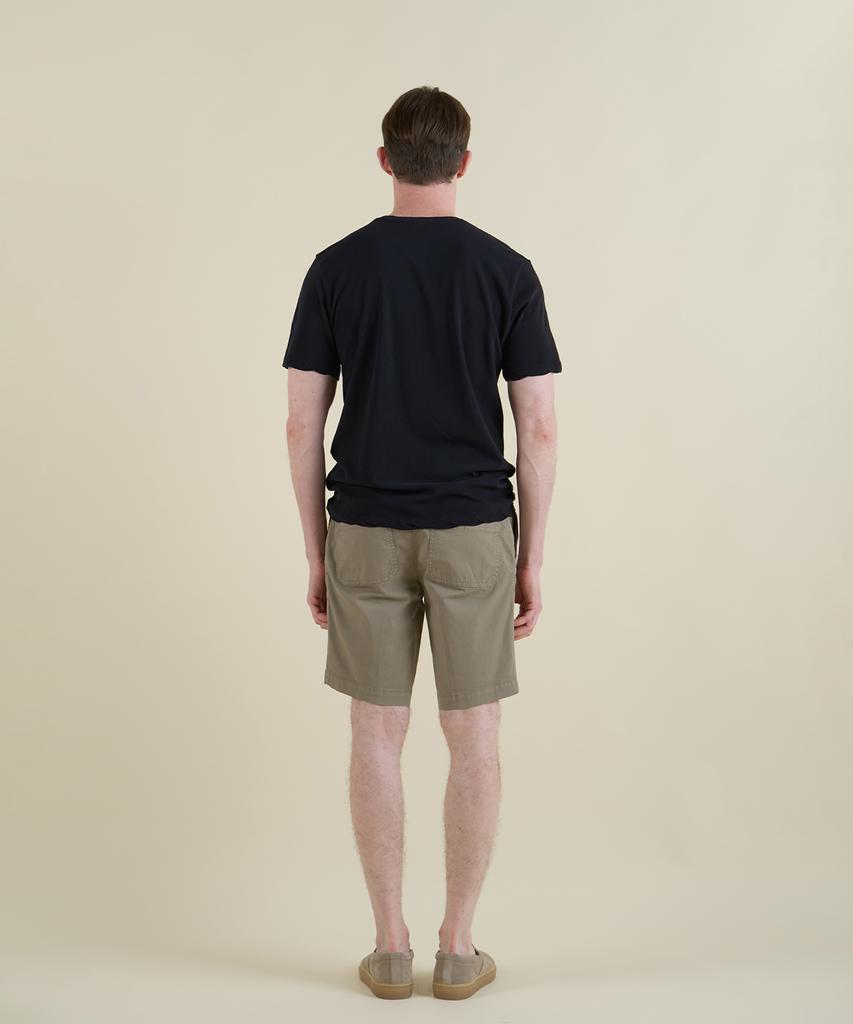 PANICALE Black Vintage Washed T-Shirt (Type A)