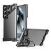 For Samsung Galaxy S25 Ultra Bumper Case Lens Kickstand Heat Dissipating Metal Corner Phone Cover