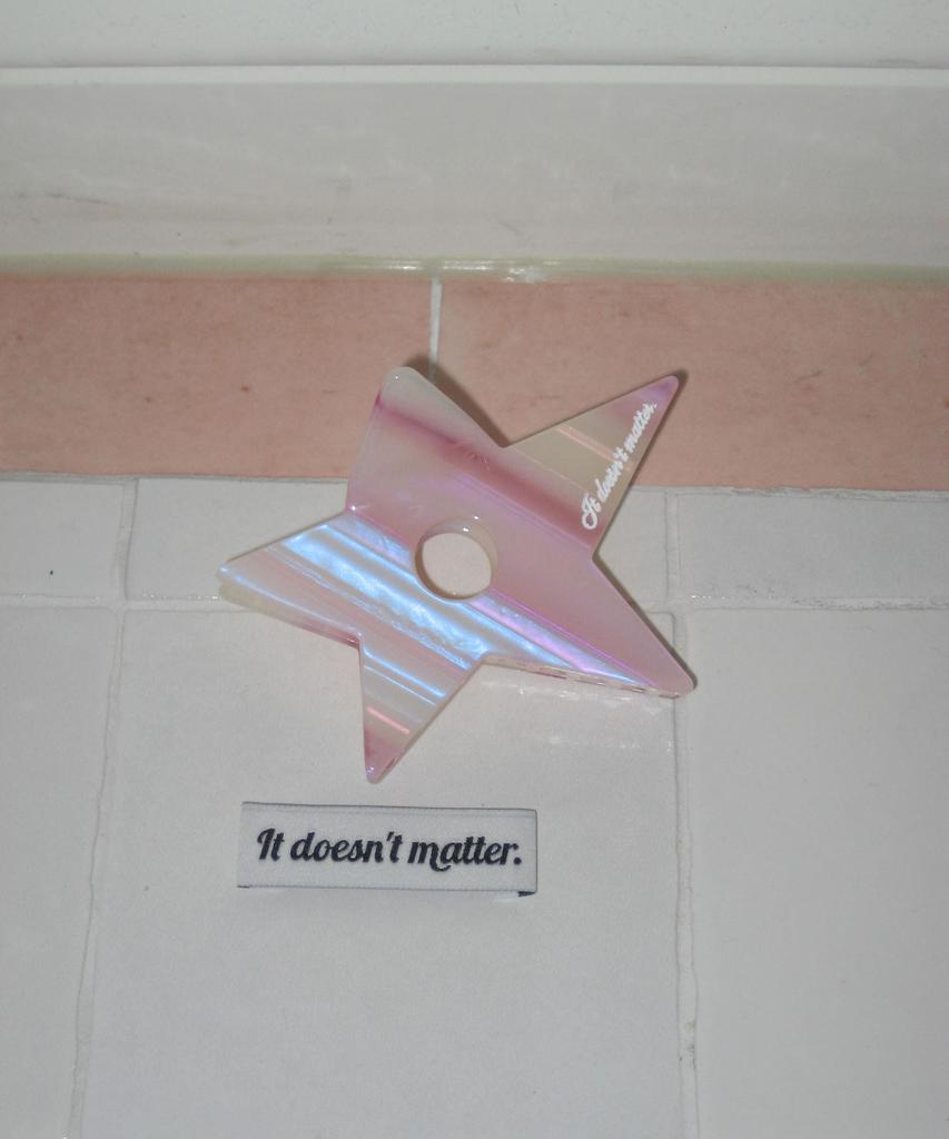 It Doesn'T Matter Shooting Star Hair Pin (Pink)
