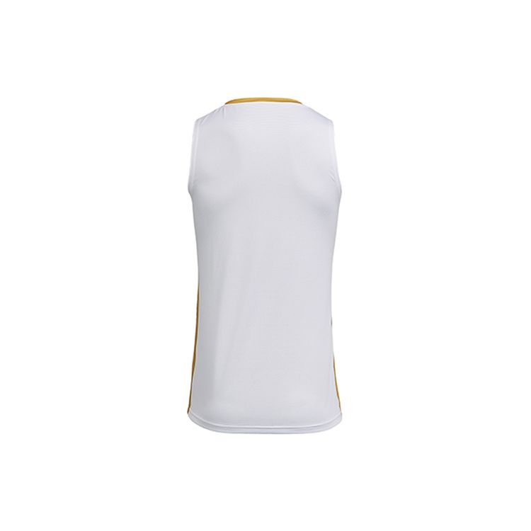 Under Armour Color Block Knit Training Basketball Vest Men Tops White 21500107-100