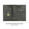 Men's and Women's Durable Army Green Cotton Workwear Set for Spring and Autumn