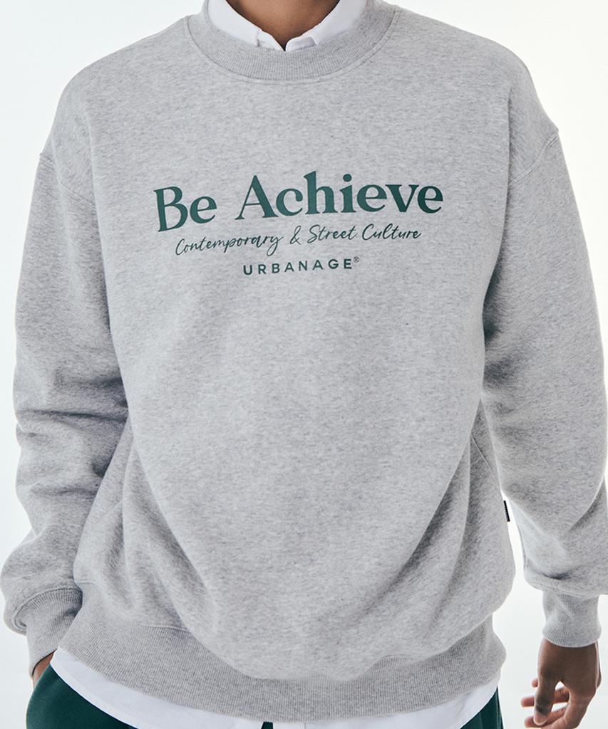 URBANAGE Beuchub Oversized Sweatshirt Melange Grey