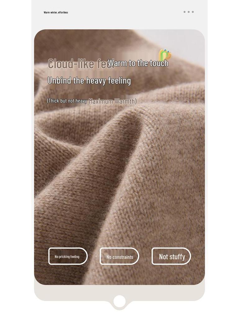 Children's Thick & Warm 35% Cashmere Scarf for Boys & Girls - Windproof Baby & Child Size Neck Warmer