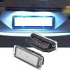 2pcs LED Number Plate Light For Renault Clio Laguna 2 Megane 3 Twingo Master Vel Satis Wind Trafic Twizy License Plate Light