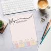 Caderno Personalizado para Professores, Presente para Professor, Presente de Papelaria Personalizado, Caderno com Lápis Coloridos, Presentes de Apreciação para Professores, Presente de Natal