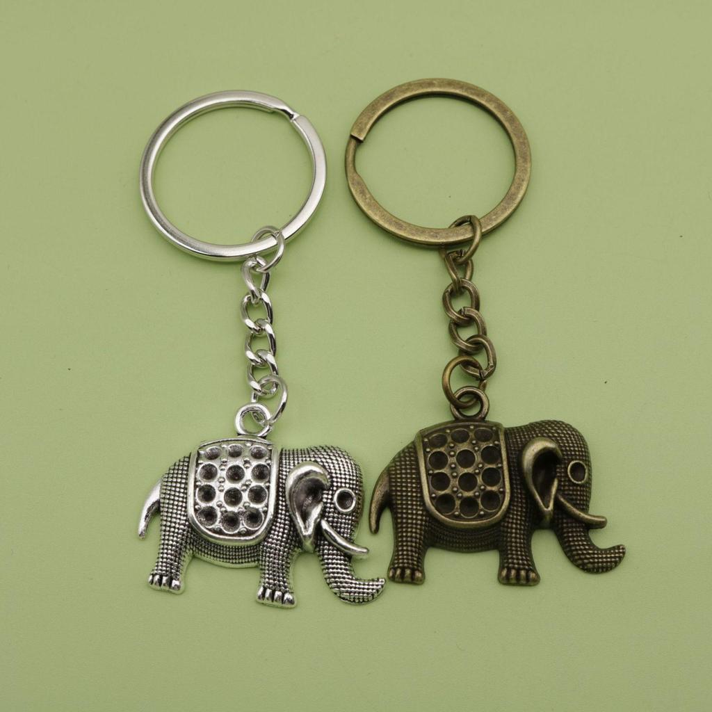 Simple Elephant Keychain Pendant: Hot Selling Jewelry