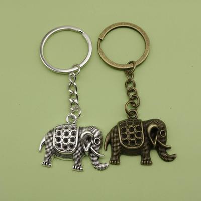 Simple Elephant Keychain Pendant: Hot Selling Jewelry