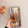 Artist London Painting Oil Painting Phone Case For Samsung S24 FE Galaxy S22 S25 Ultra S25 Edge S21 S23 FE S20 S10 Plus Cover Sh