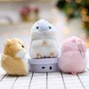 Plush Toy Pendant Cute Little Hamster Doll Doll Grab Machine Doll Backpack Exquisite Hanging Decoration Keychain
