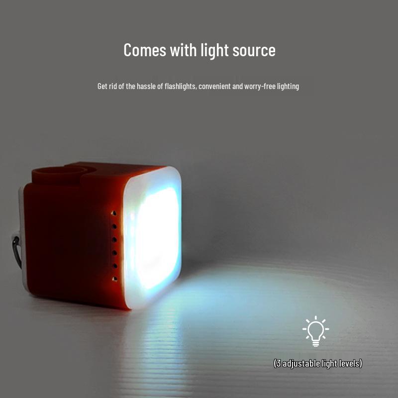 Ani Bear Outdoor Electric Pump for Air Mattress and Tent Inflation, Deflation, and Portable Lighting