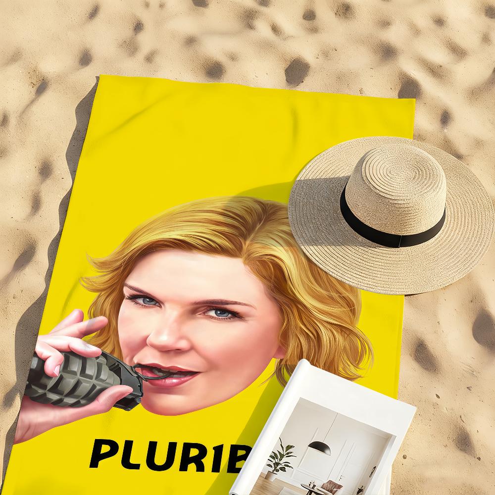TV Show Pluribus Towel Quick Drying Beach Towels Are Suitable For Swimming Pools Camping Yoga And The Gym