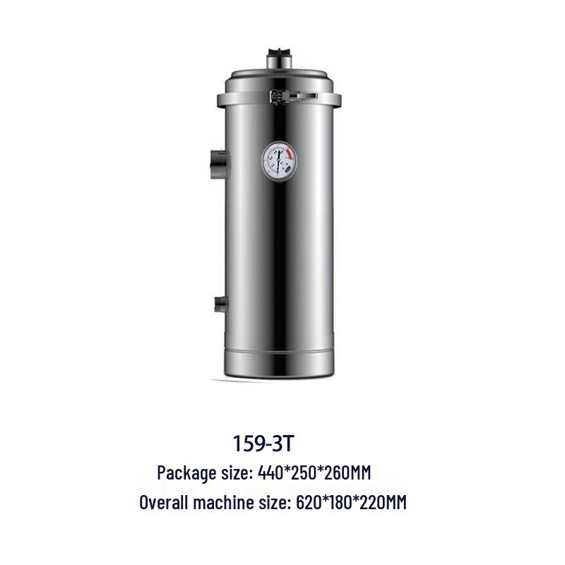 Stainless Steel Ultrafiltration Home Water Purifier - High Flow, External Pressure, Whole House Use PVC