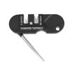 4-in-1 Portable Tungsten Steel Knife Sharpener with Sharpening Rod