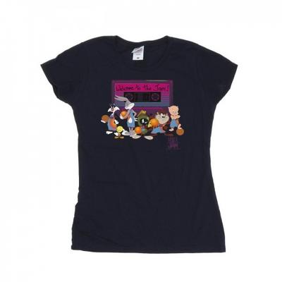 Space Jam: A New Legacy Womens/Ladies Team Cassette Cotton T-Shirt