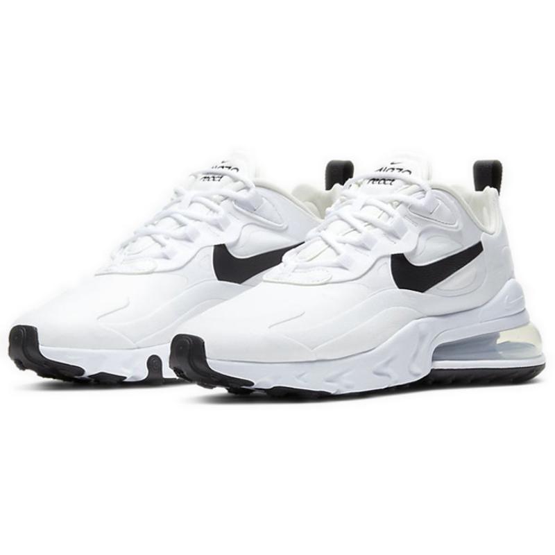 Nike Air Max 270 React 'White Black' Women's Sneakers Casual Shoes CI3899-101