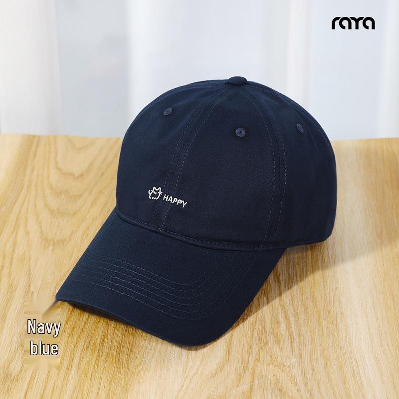 Riya Korean Style Unisex Large Baseball Cap - Autumn/Winter Duckbill Hat