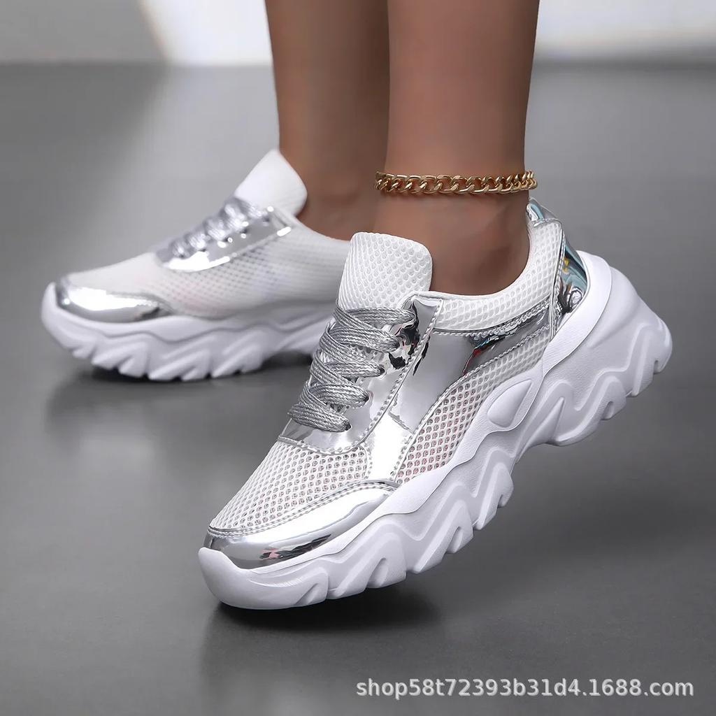 Women Versatile Outdoor Walking Shoes Lightweight  Polyurethane Insole Synthetic Upgraded Flat Bottom Da Zapatillas De Mujer