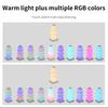 Candy Gourd LED Desk Lamp Touch Control USB Powered Rechargeable Colorful RGB Table Light