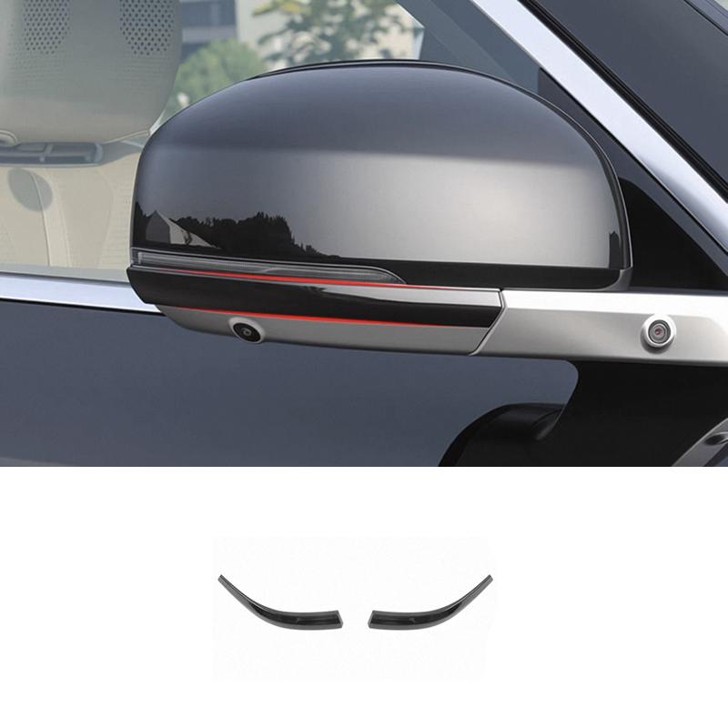 For Zeekr 8X 2026 Car Door Rearview Mirror Anti-collision Strips Trim Anti-scratch Sticker Cover Car Accessories