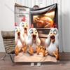 Lustige Niedliche Hühnerdecke Warm Weich Flauschig Kinder und Erwachsene Sofa Bett Überwurf Geeignet Zuhause Reise Camping Luxuriöse Geschenke