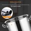 Caitang Zhizao 304 Stainless Steel Commercial Soup Pot
