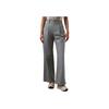 Calvin Klein Classic Label Pleated Loose Casual Pants Women bottoms Starry-Gray J224088