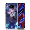Genshin Impact Kamisato Ayaka Phone Case For Xiaomi Poco F7 Ultra X7 X6 Pro X5 Redmi 15 15C 13 13C 12 12C 10 10A 10C 9 9A 9C 9T