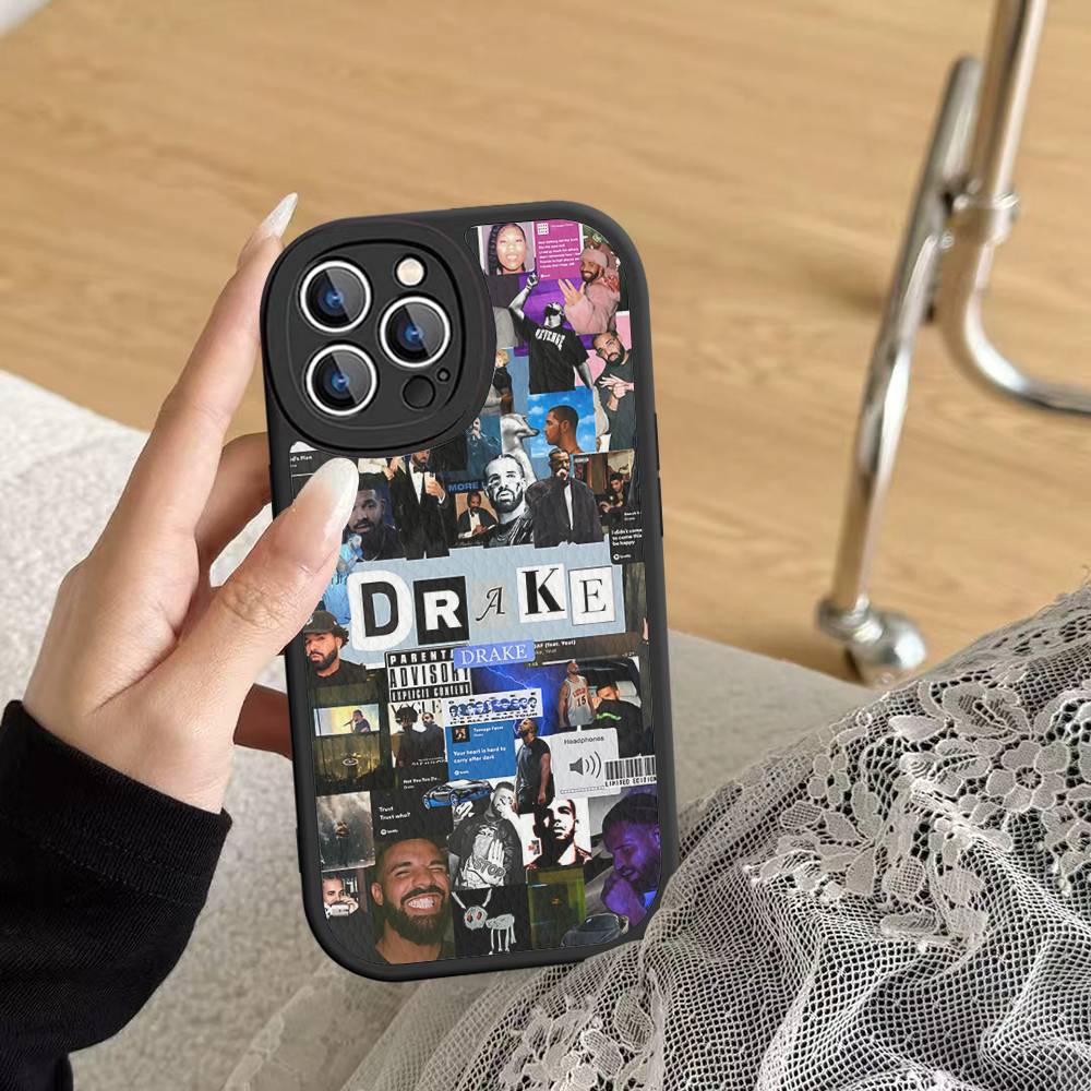 Singer Rapper D-Drake Phone Case For IPhone 16 15 14 13 12 11 Pro Max Plus 16E Soft Leather Cover