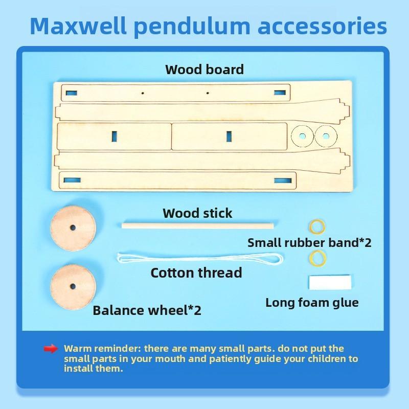 Maxwell Pendulum Physics Model Science Kit For Kids Educational Diy Science Experiment