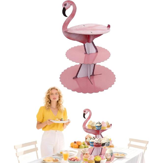 3 Tier Butterfly Cupcake Stand,Suitable for Butterfly Themes – Easy to Assemble& Reble(1Butterfly)