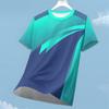 Men's Quick Dry Short Sleeve Sports T Shirt Fitness Running Badminton Sportswear T-shirt Summer Trendy Outdoor Breathable Tees
