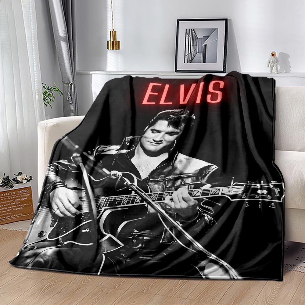 Elvis Presley Performance Blanket Durable Comfort Perfect for Sofa Livingroom Office for All Occasions Modern Birthday Christmas Gift Blanket