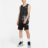 Air Jordan Sport Dna Logo Print Reversible Mesh Basketball Tank Top Men Tops Black DA7235-010