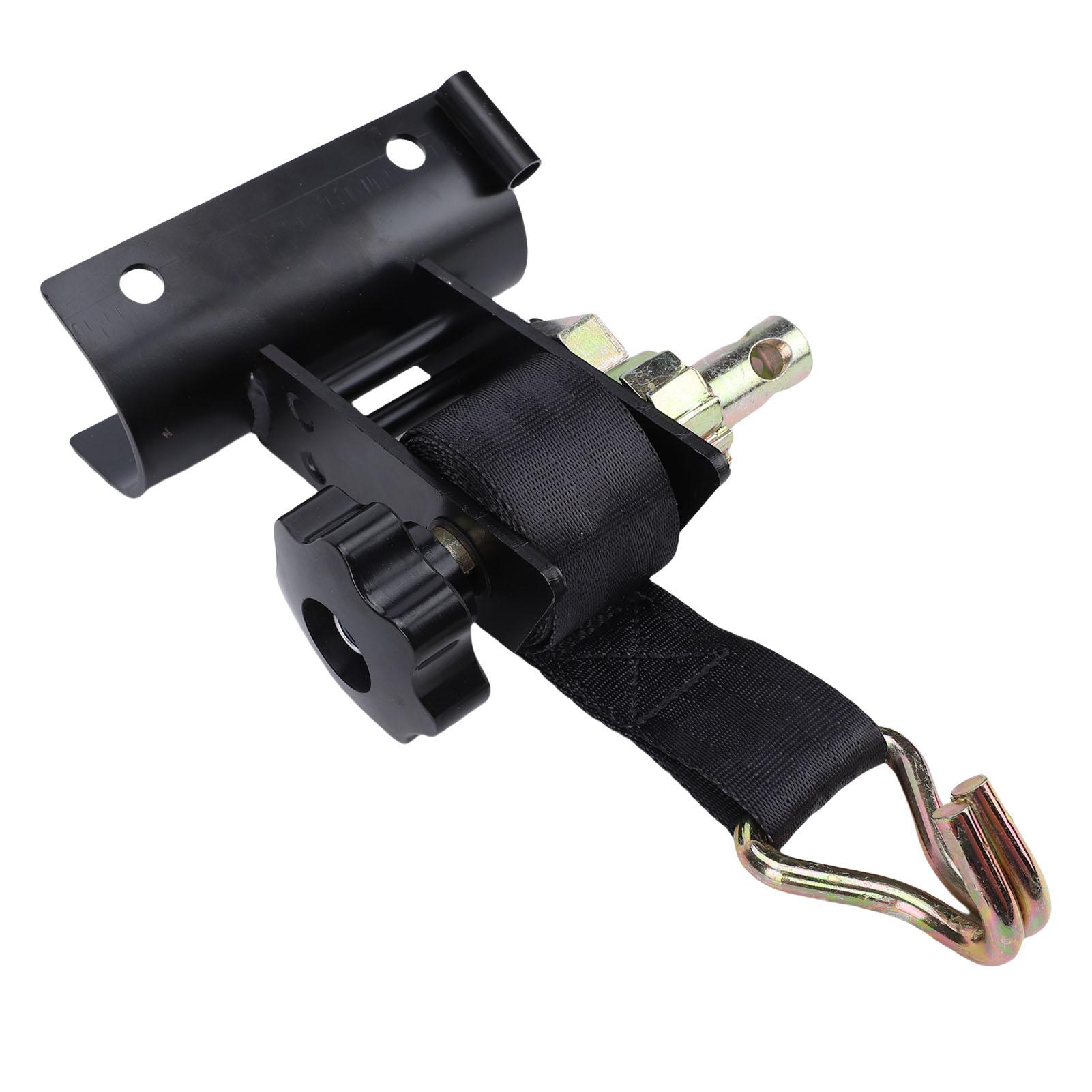 

Ladder Rack Ratchet Strap Double J Shaped Hook Truck Roof Rack Ratchet Tie Down Strap for Car Trailer