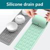 Silicone Kitchen Drying Mat Heat Resistant Non Slip Dish Draining Pad Countertop Pot Holder Bowl Chopstick Rest