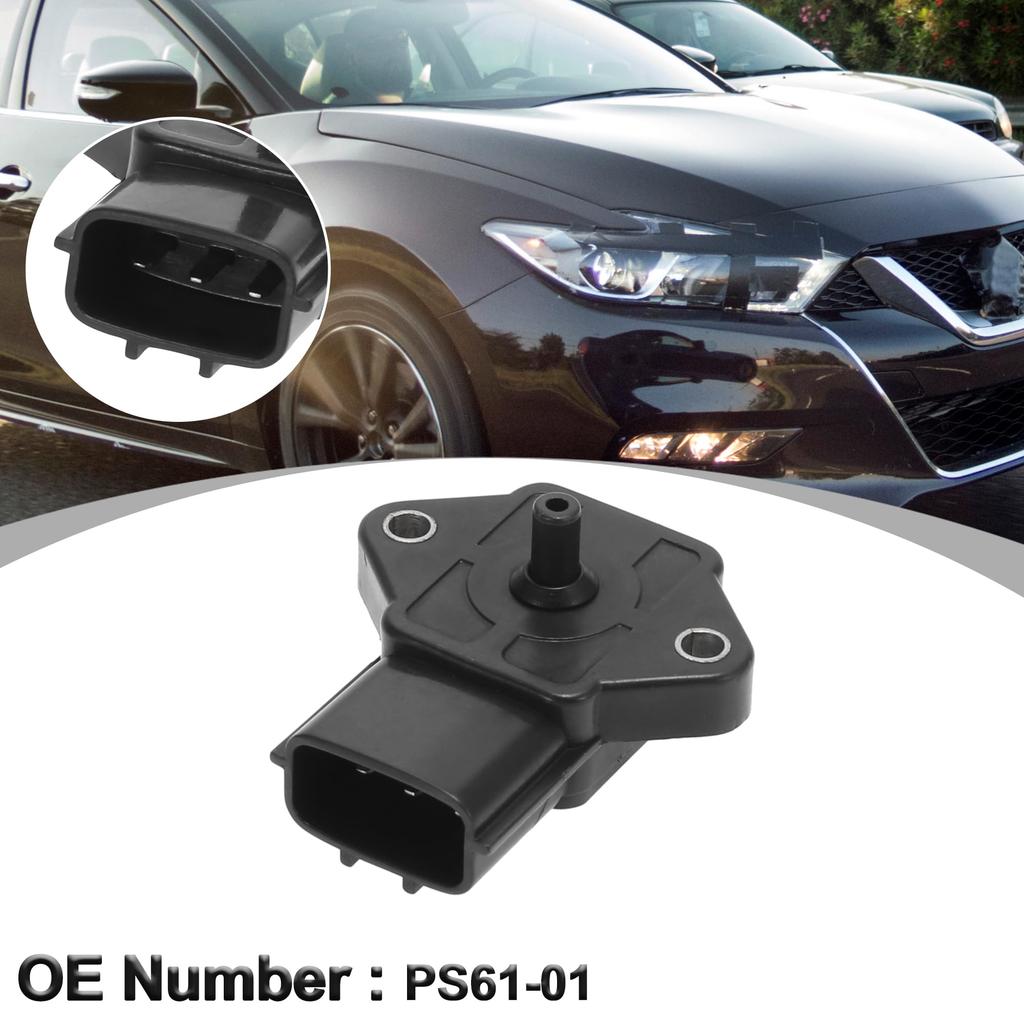 X AUTOHAUX MAP Replacement Sensor Intake Manifold Air Pressure Boost Part Number PS61-01 Compatible with Nissan