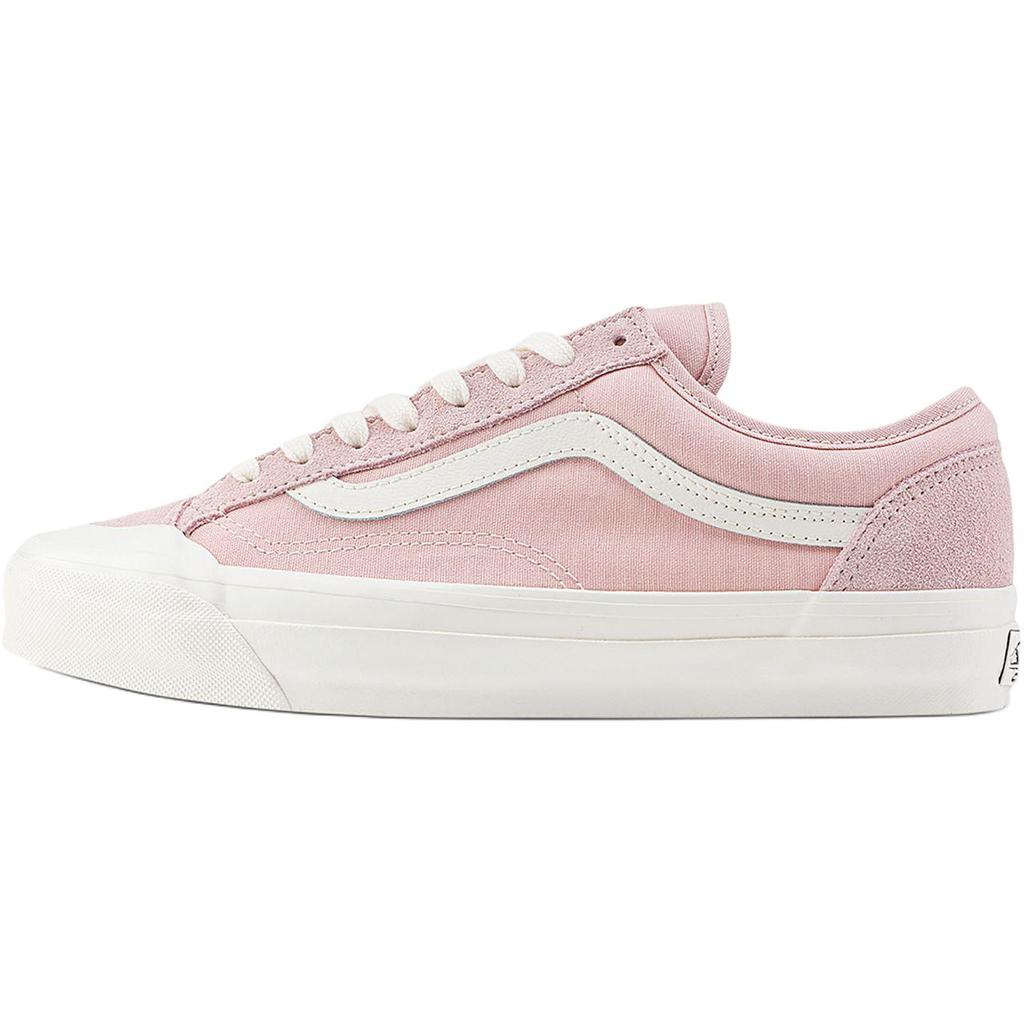 Vans LX Old Skool 136 Comfortable Versatile Low-Top Skate Shoes Unisex Sneakers Pink VN000SHMFBM