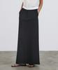 Leuba Straight Maxi Skirt - Black