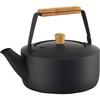 Miyazaki Seisakusho Tea Kettle (Large), 2.0L, Induction Compatible, Black Kettle CHA-12