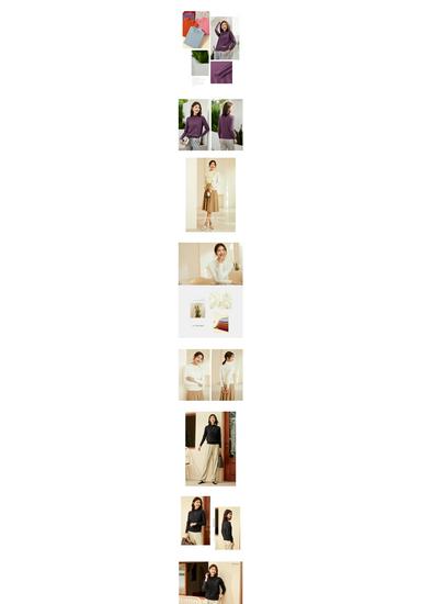 Women's Pure Wool Half-High Neck Knit Sweater - Solid Color, Warm Autumn/Winter Pullover