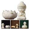 Chinese Style Buddha Ornaments Q Version Coconut Figurine Lotus Tathagata Buddha Statue  Garden