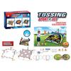 Juego de Tablero de Círculo de Lanzamiento de Cornhole Portátil con Anillo de Montaje Fácil Montaje Divertido Interactivo para Niños Adultos Juego de Lanzamiento al Aire Libre para Jardín Juguete