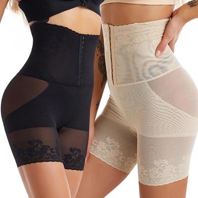 Trenér do pasu Body Shaper šortky Butt Lifter Tummy Control Bezešvé Shapewear Poporodní zeštíhlující body s vysokým pasem