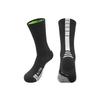 Atmungsaktive rutschfeste Frottee-Unterseite Mittelhohe Basketballsocken für Erwachsene - Schweißableitend & Geruchshemmend