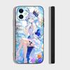 Furina Animation Game G-Genshin I-Impact Phone Case For IPhone 17 Air 16 15 14 13 Pro Max 11 12 Black Silicone Cover