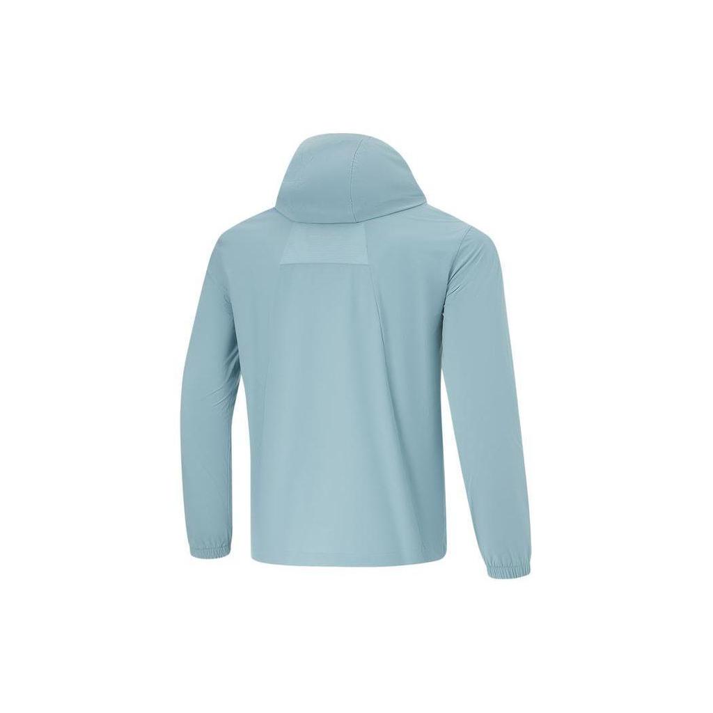 Li-Ning AFDU163-6 Men's Ice-Sensing UPF50+ Sun Protection Running Jacket Fish Eye Green